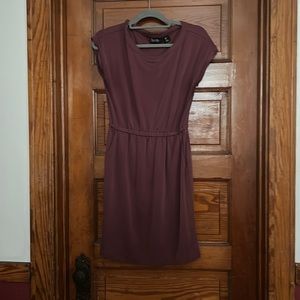 Nicole Miller Maroon Dress